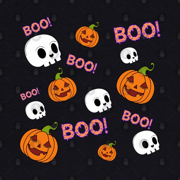 Cute halloween pattern by euheincaio